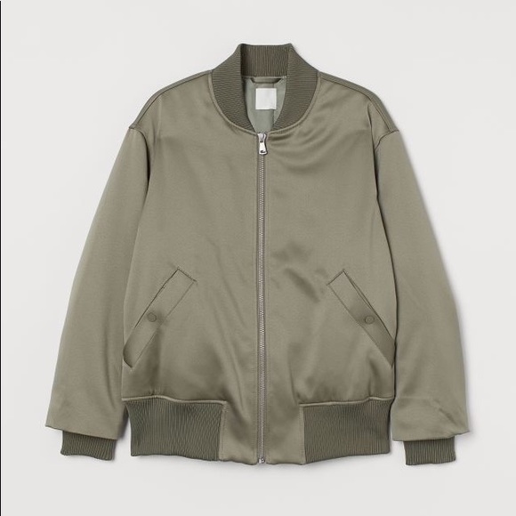 H&M satin Bomber jacket - Picture 3 of 3